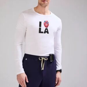 FIGS Underscrub Supersoft I Love LA